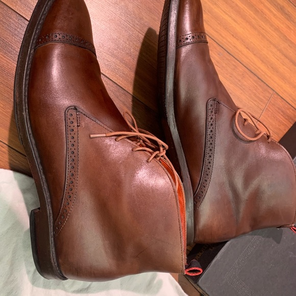 Allen Edmonds Bleecker Street chukka boot in brown 10.5D - Picture 4 of 9